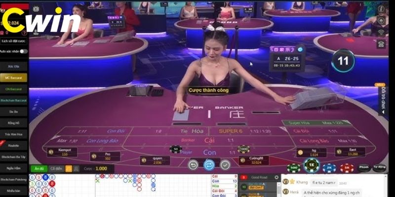 Học cách chơi Baccarat chi tiết từ CWIN