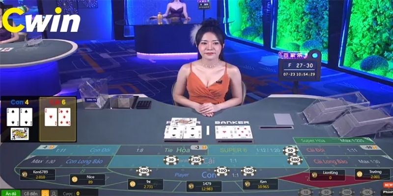 Vận dụng mẹo chơi Baccarat tại CWIN